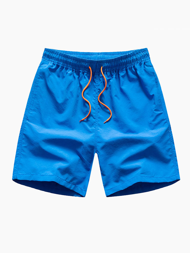 California Palm Tree Print Cotton T-Shirt & Swim Shorts