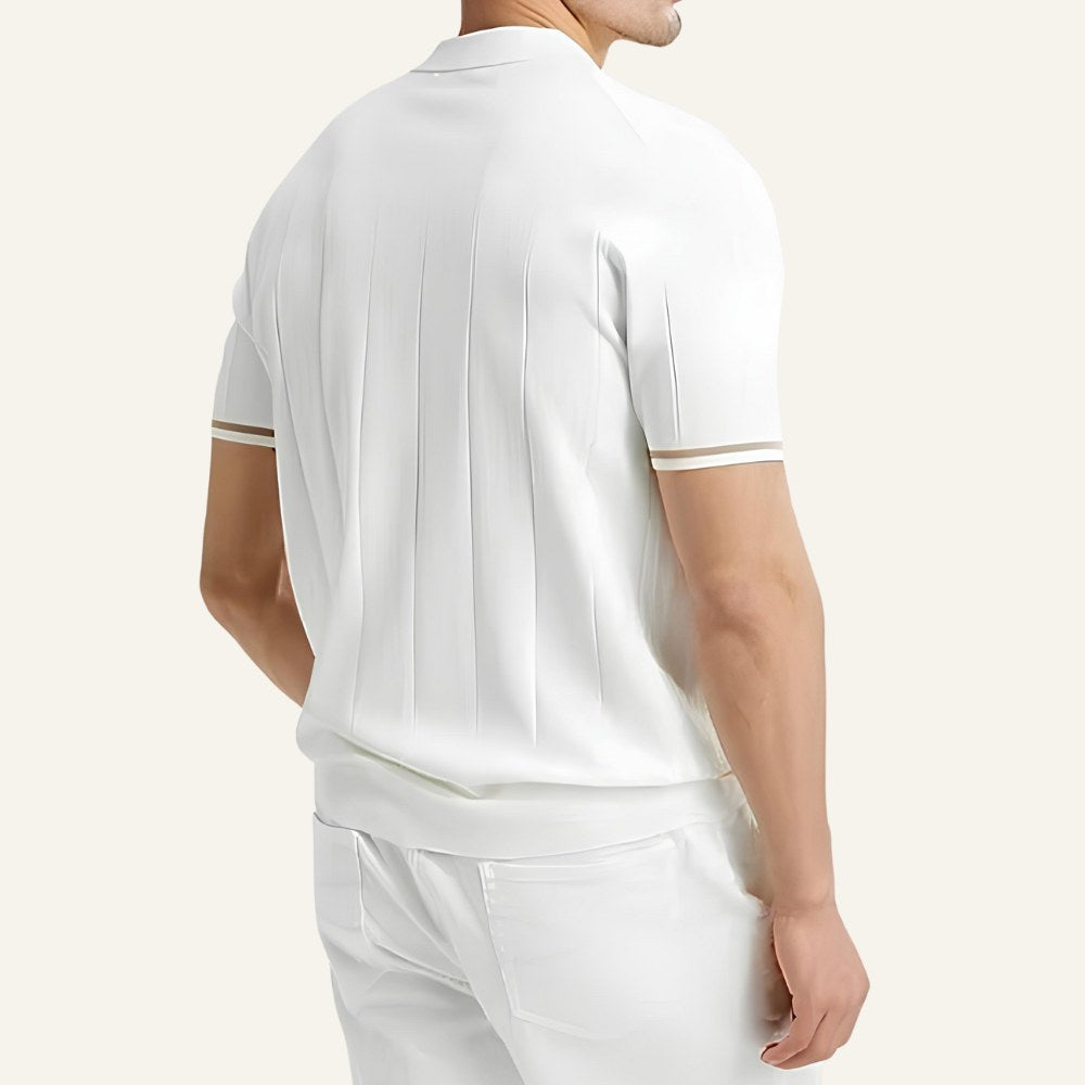 Polo Valence demi-zip pour homme