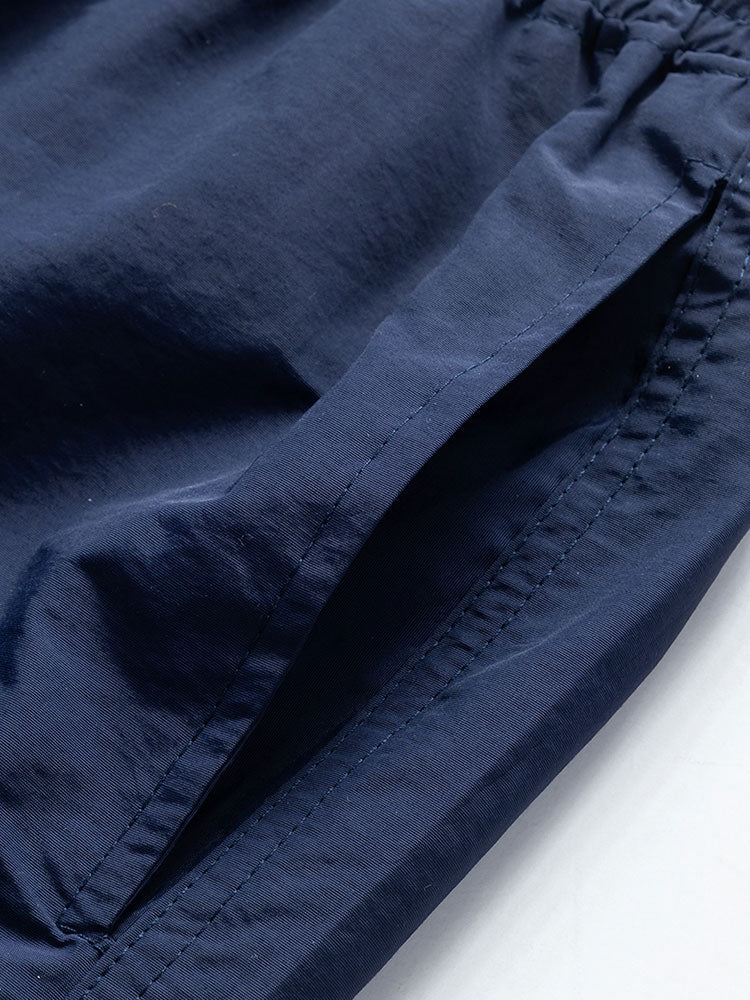 Palm Tree Silhouette Print Cotton T-Shirt & Swim Shorts