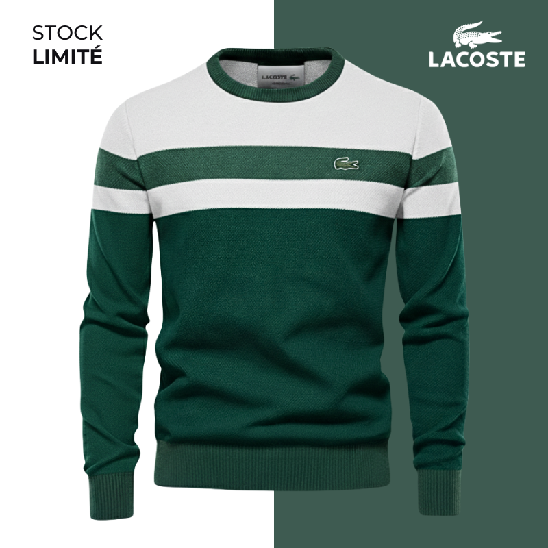 Lacoste - Pull Coton - Nouvelle Collection