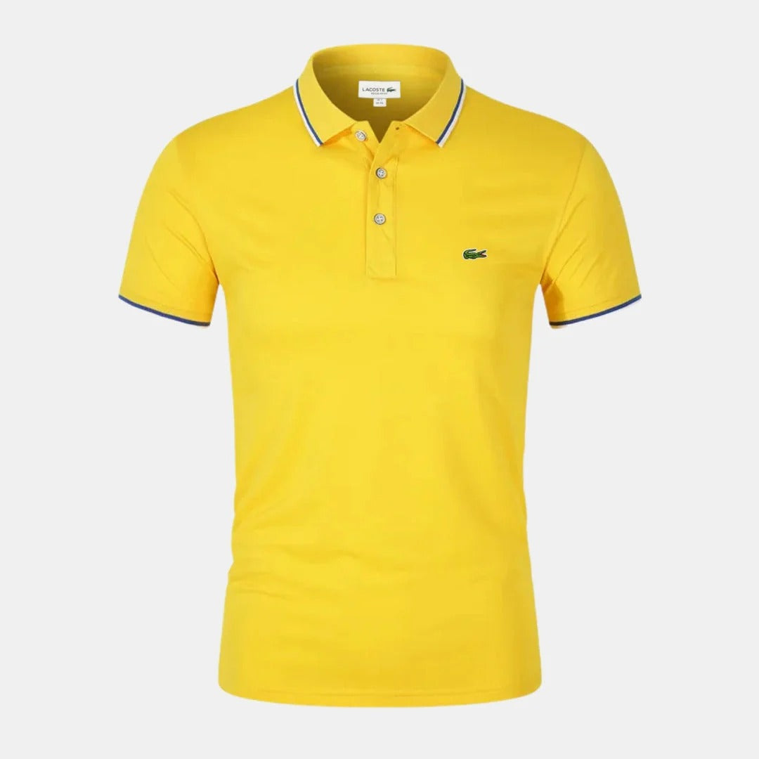 Polo Premium Homme — Jaune