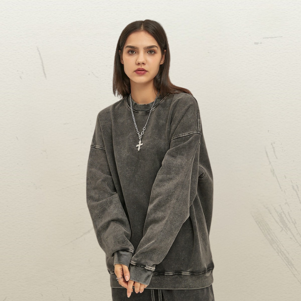 Luster® Unisex Oversized Sweatshirt