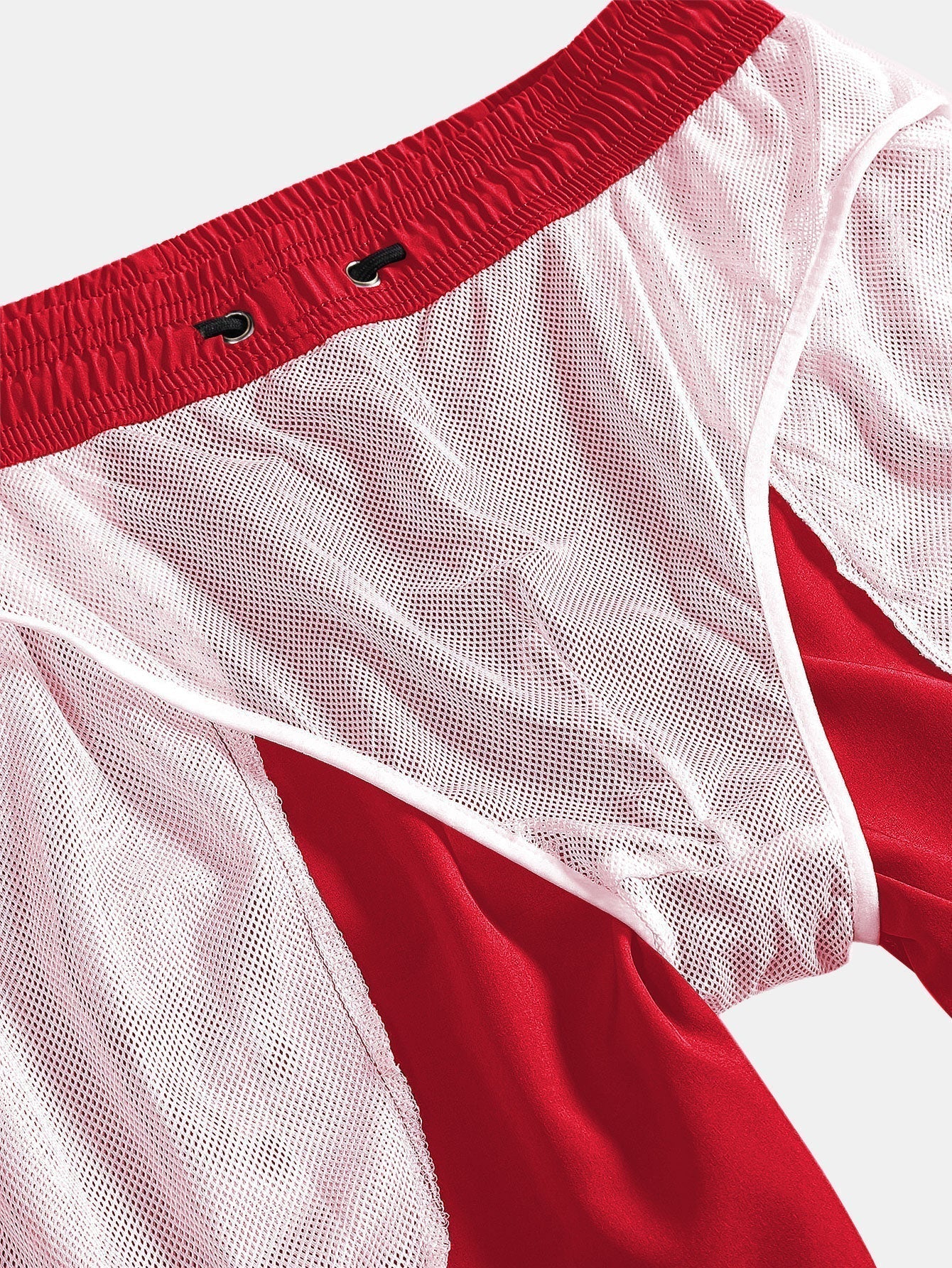 Tropical Print Button Up Shirt & Swim Shorts