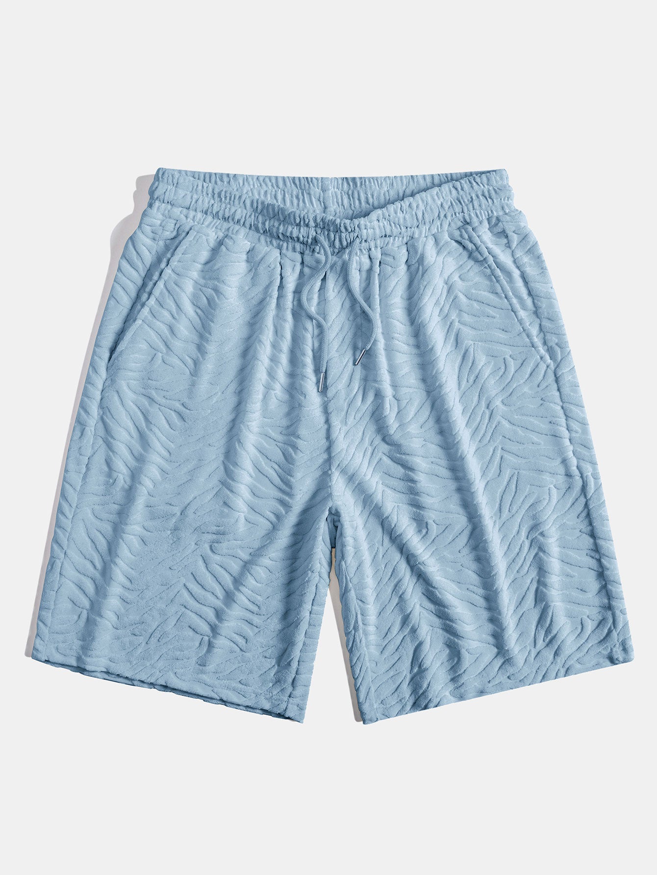 Animal Texture Terry Cuban Shirt & Shorts