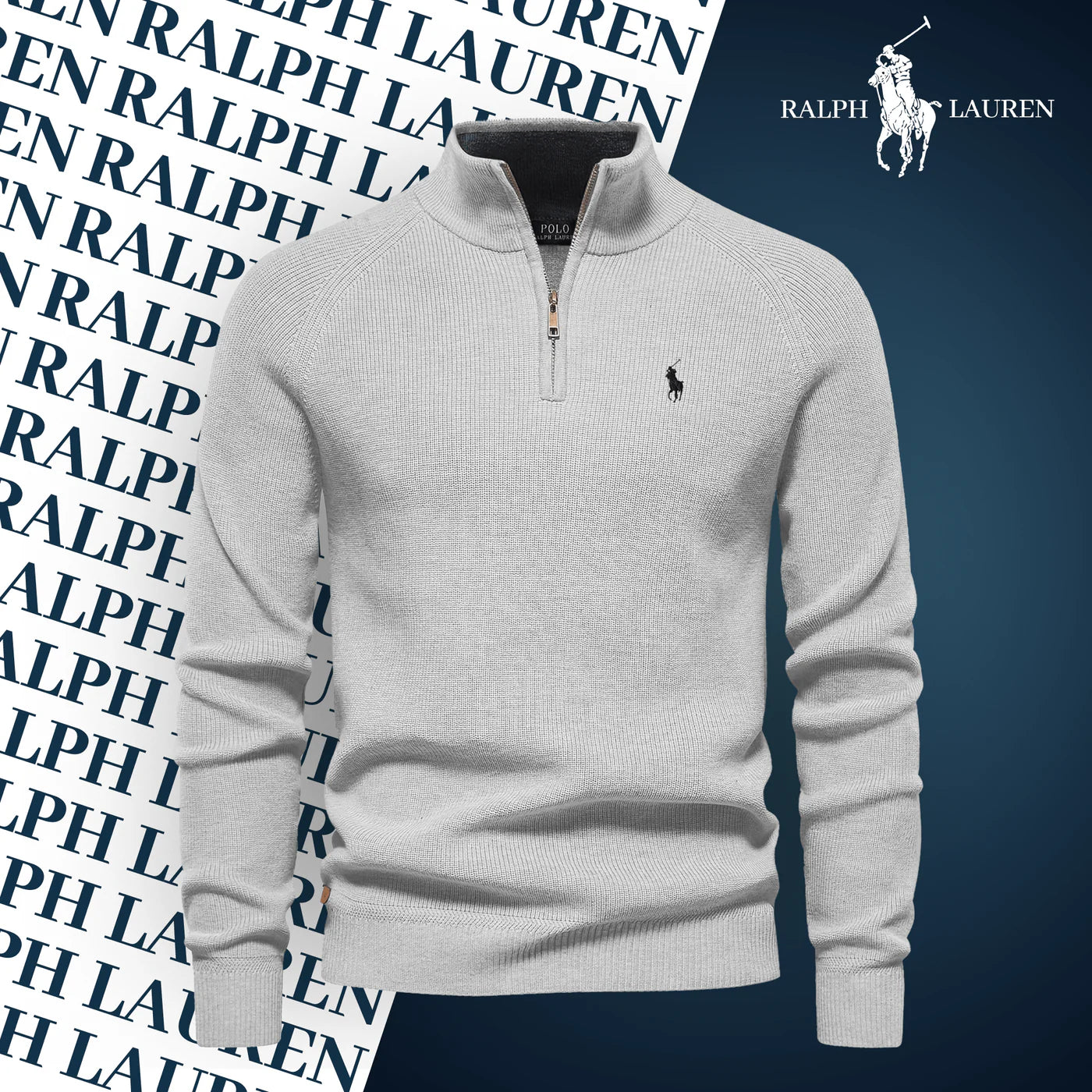 Rаlрһ Lаυгеn - Pull Demi-Zippé - Exclusive Homme