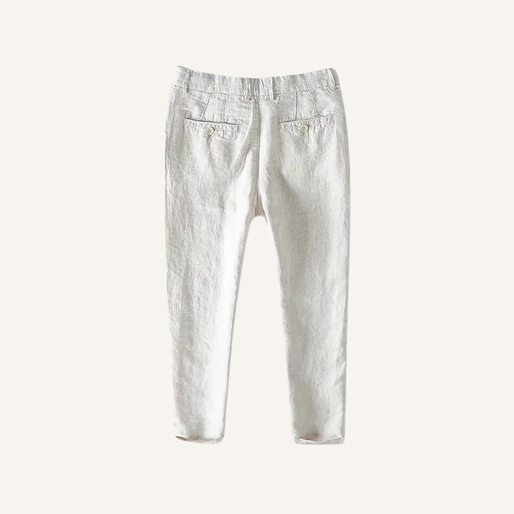 Pantalon Bianco en lin pour homme