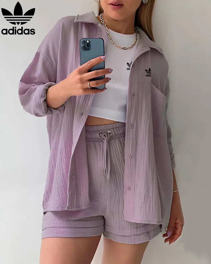 Flaira - Ensemble 2 pièces (Chemise & Short) Oversize