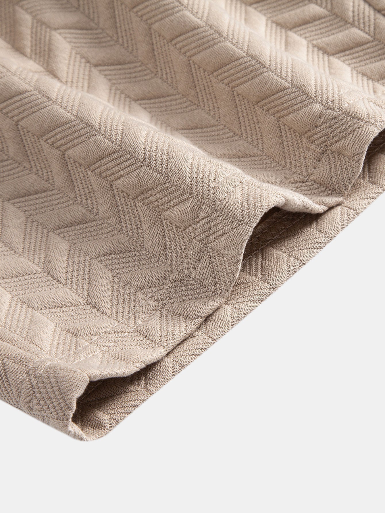 Geometric Jacquard Polo & Geometric Jacquard Shorts