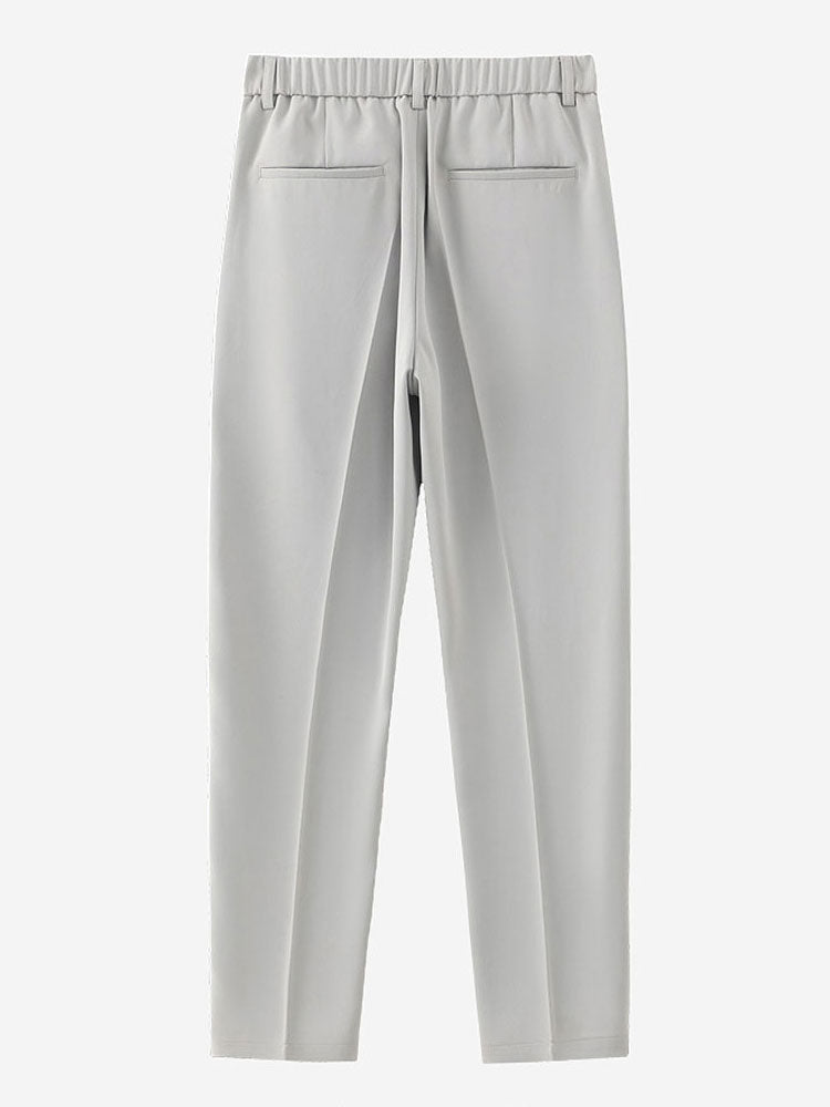 Linen Cuban Shirt With Pockets & Slim Fit Cropped Tapered Pants