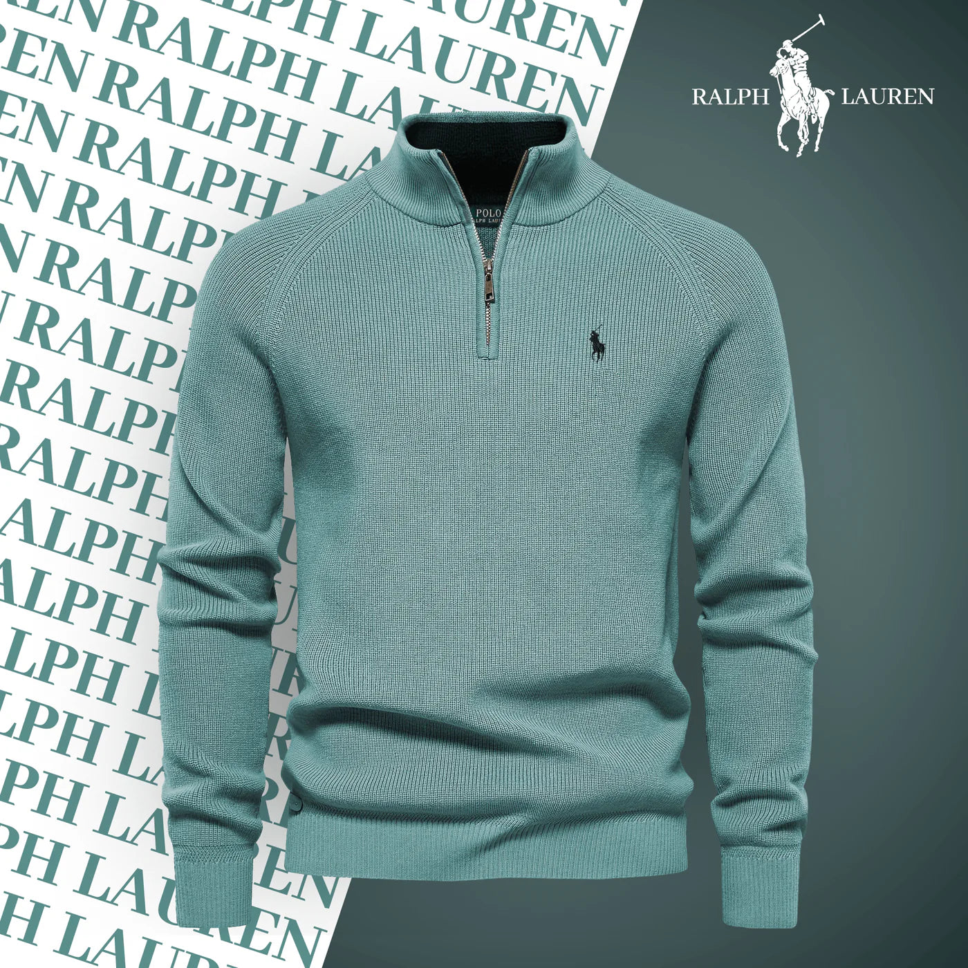 Rаlрһ Lаυгеn - Pull Demi-Zippé - Exclusive Homme