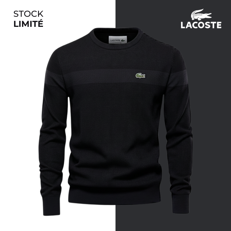 Lacoste - Pull Coton - Nouvelle Collection
