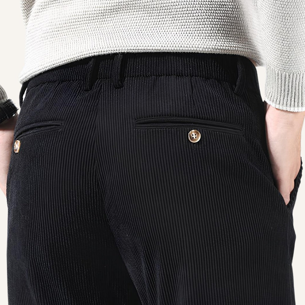 Pantalon Versailles Homme Slim Fit Velours