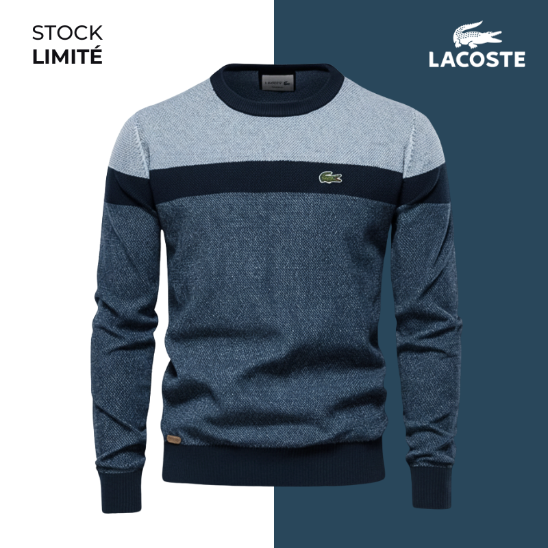 Lacoste - Pull Coton - Nouvelle Collection