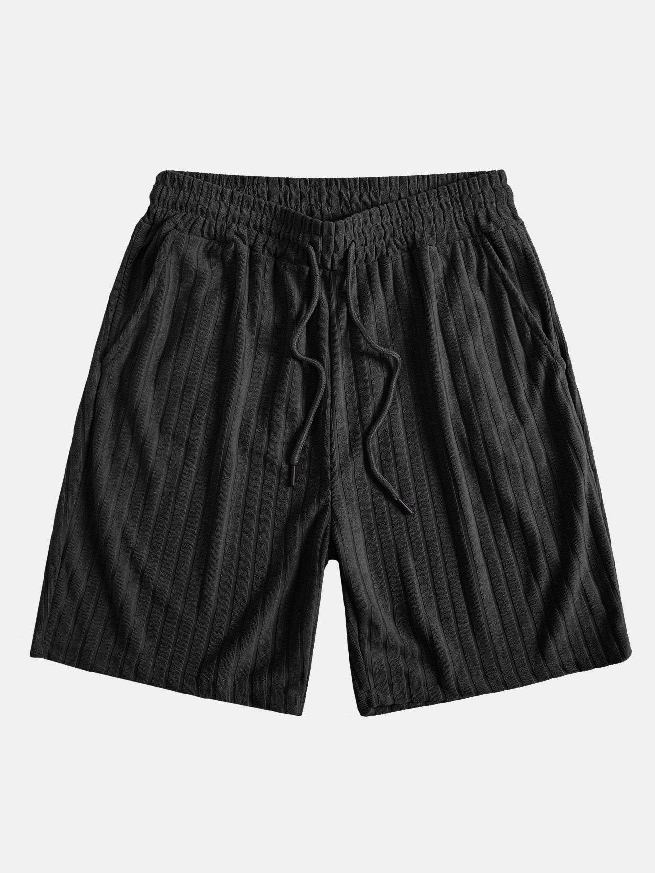 Striped Terry Cuban Shirt & Striped Terry Cuban Shorts