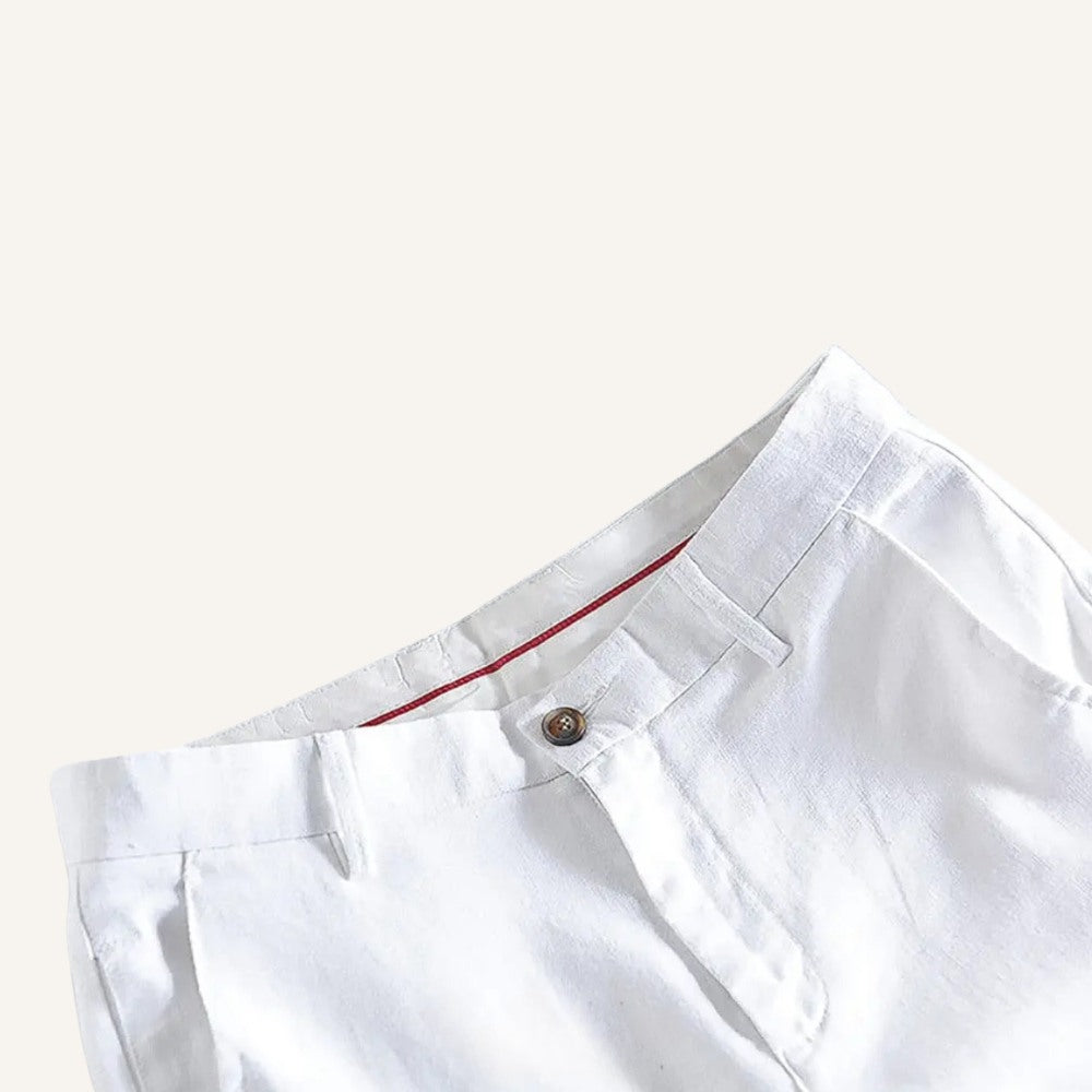 Pantalon Bianco en lin pour homme