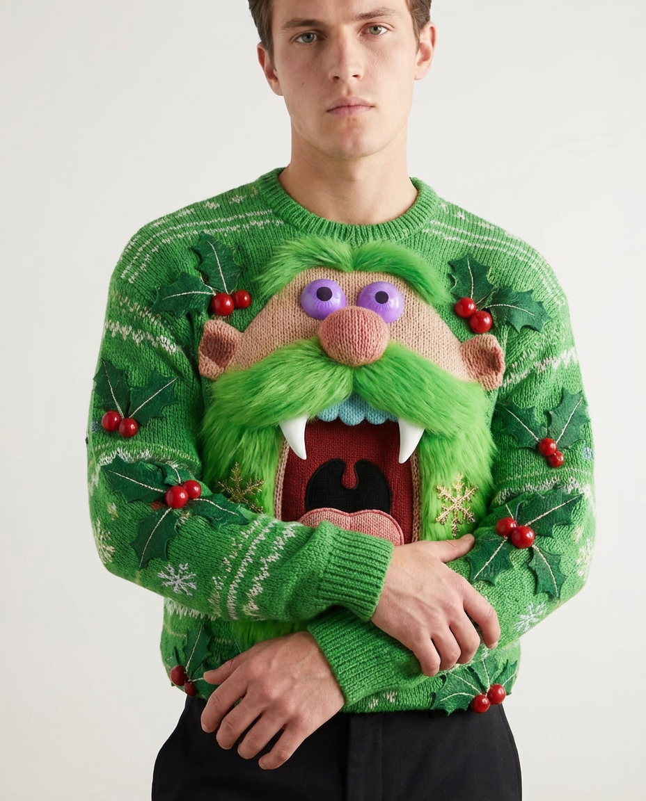 Pull de Noël 3D - Homme – Edition Exclusive