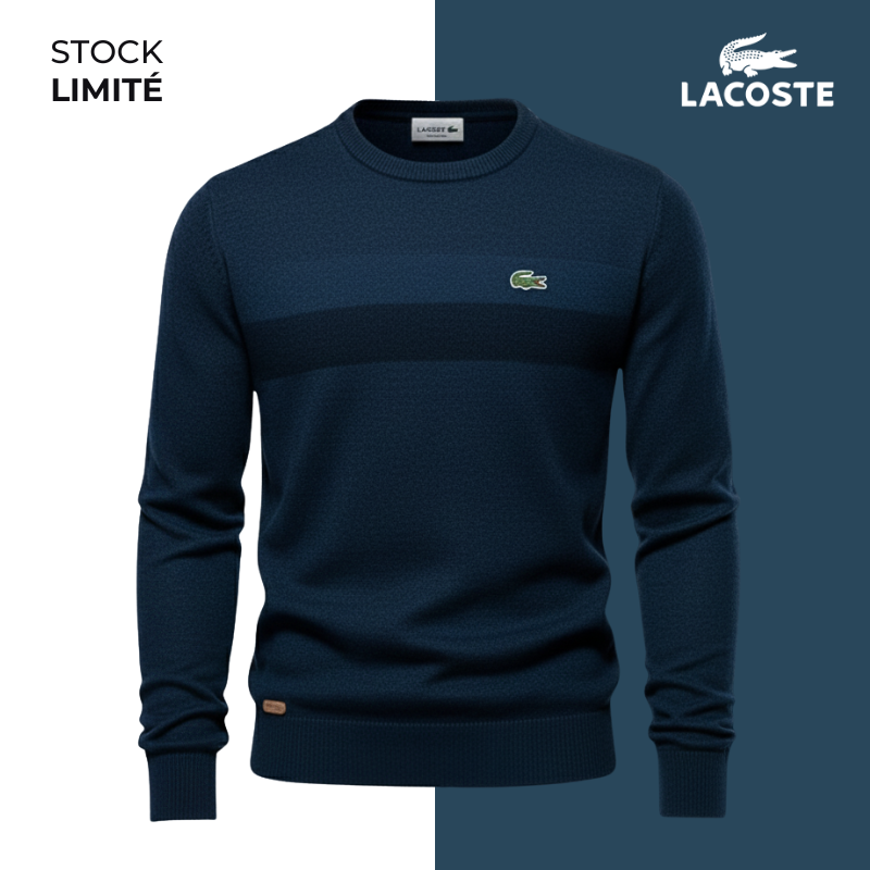 Lacoste - Pull Coton - Nouvelle Collection