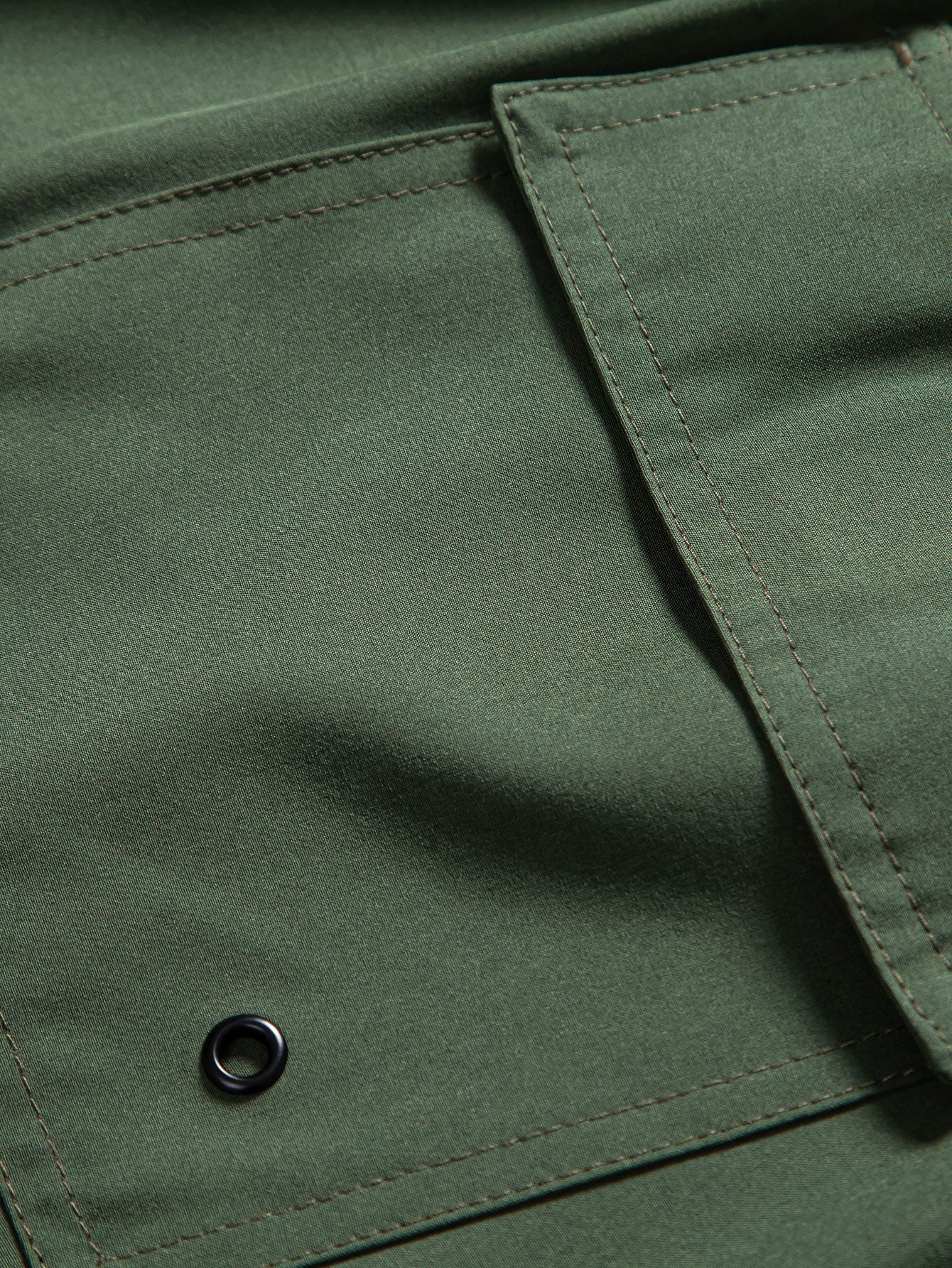 Island Sailing Print Button Up Shirt & Solid Drawstring Swim Shorts