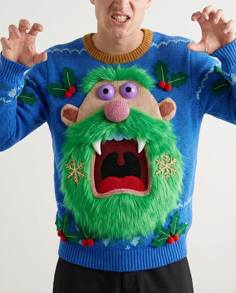 Pull de Noël 3D - Homme – Edition Exclusive