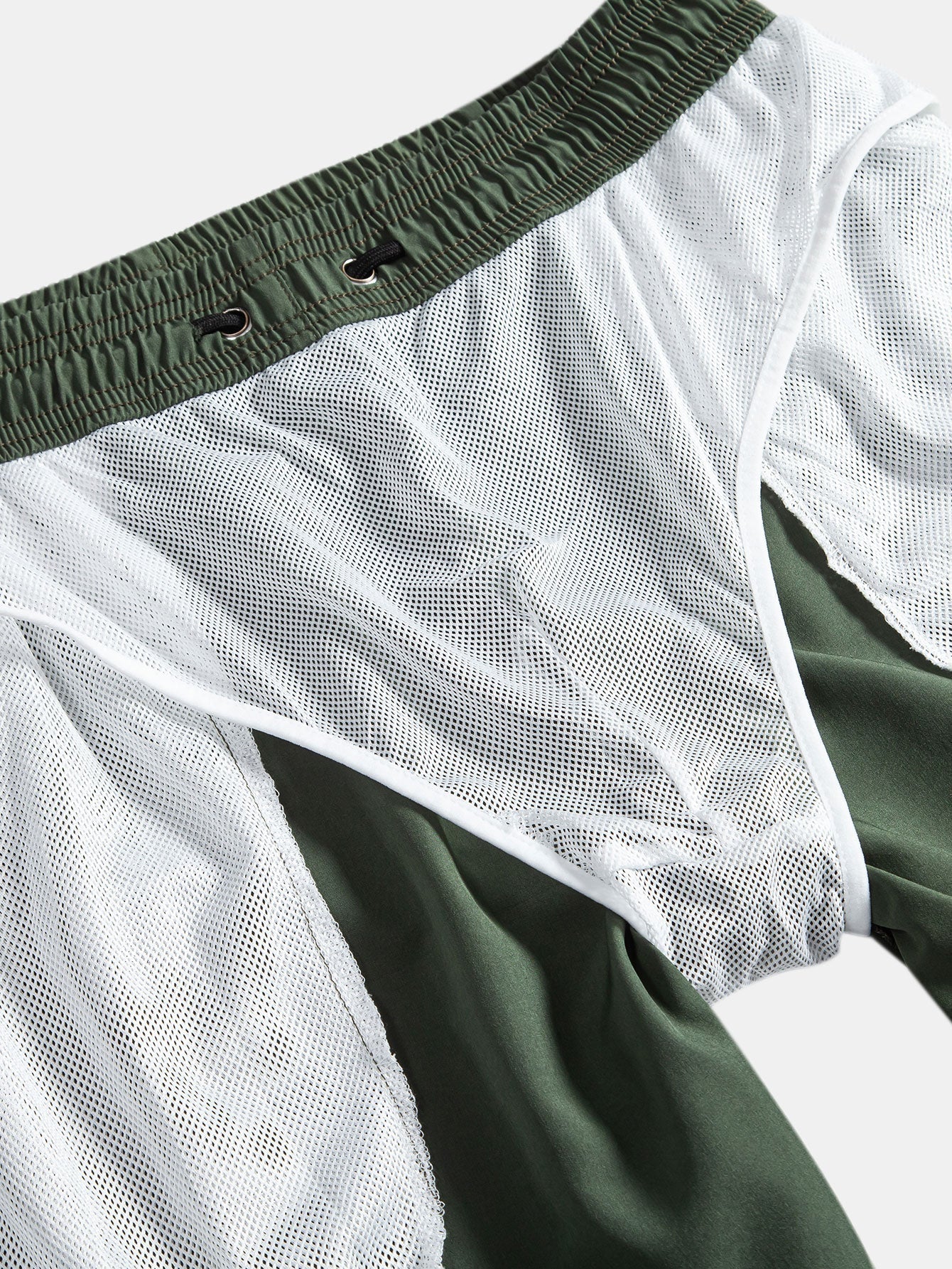 California Palm Tree Print Cotton T-Shirt & Swim Shorts