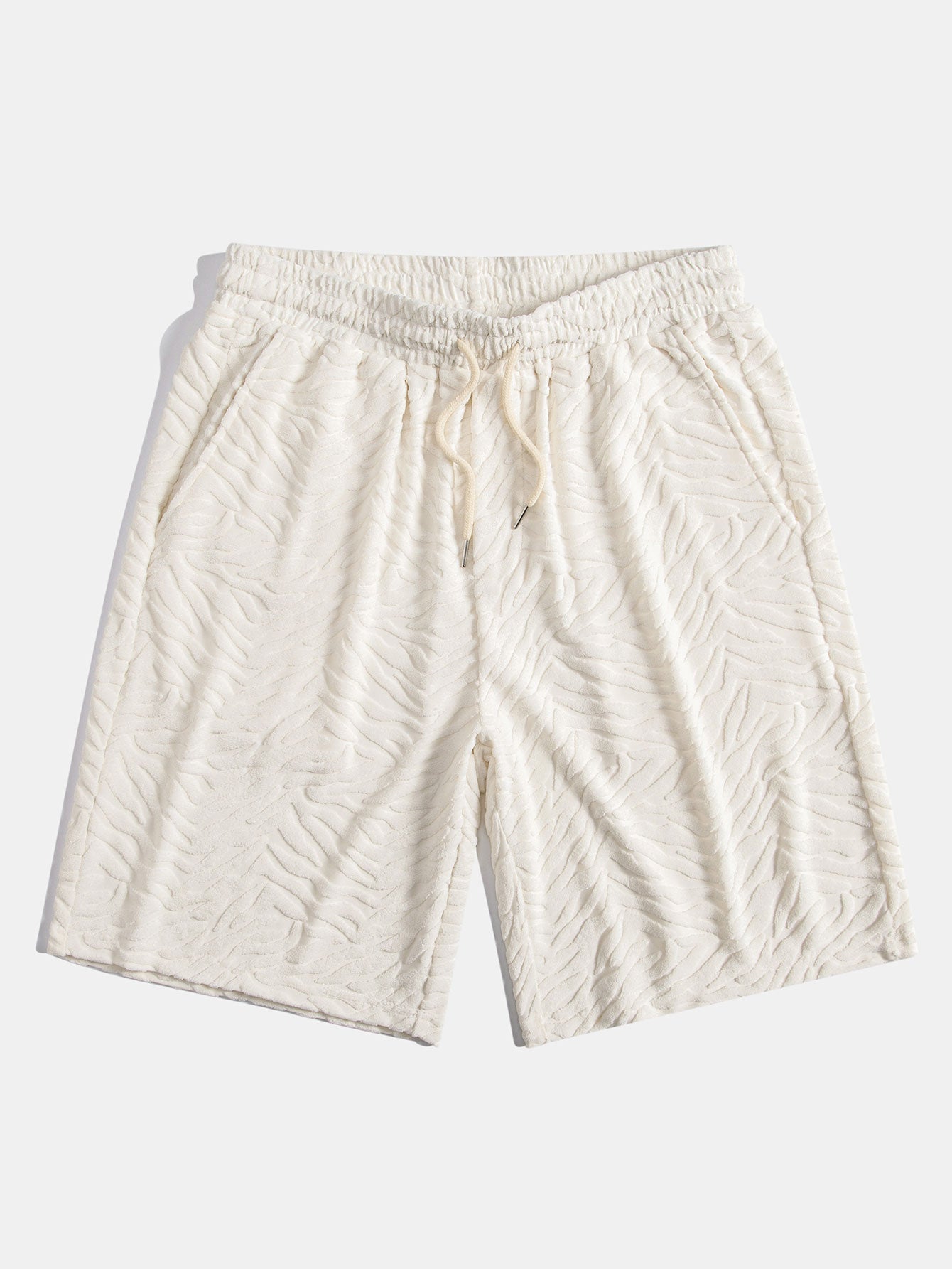 Animal Texture Terry Cuban Shirt & Shorts