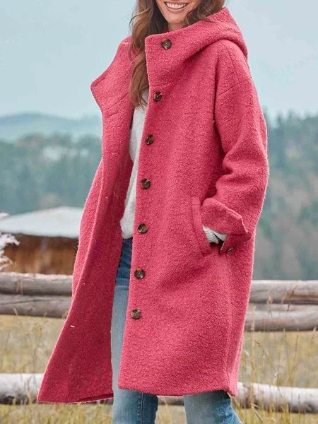 Alessia - Manteau Doux Mi-Saison