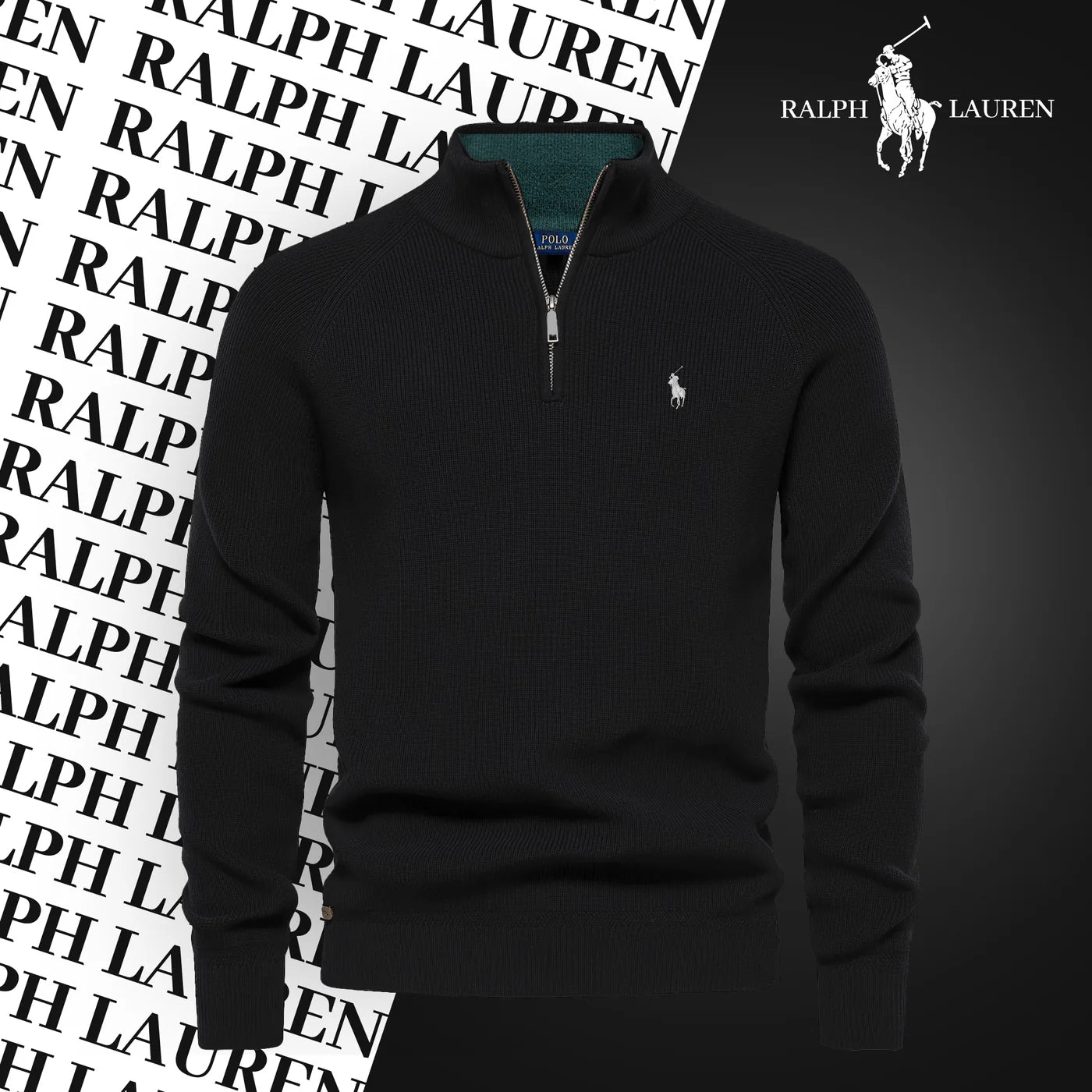 Rаlрһ Lаυгеn - Pull Demi-Zippé - Exclusive Homme