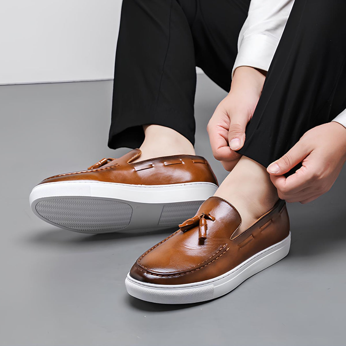 Mocassins Duque en cuir pour homme