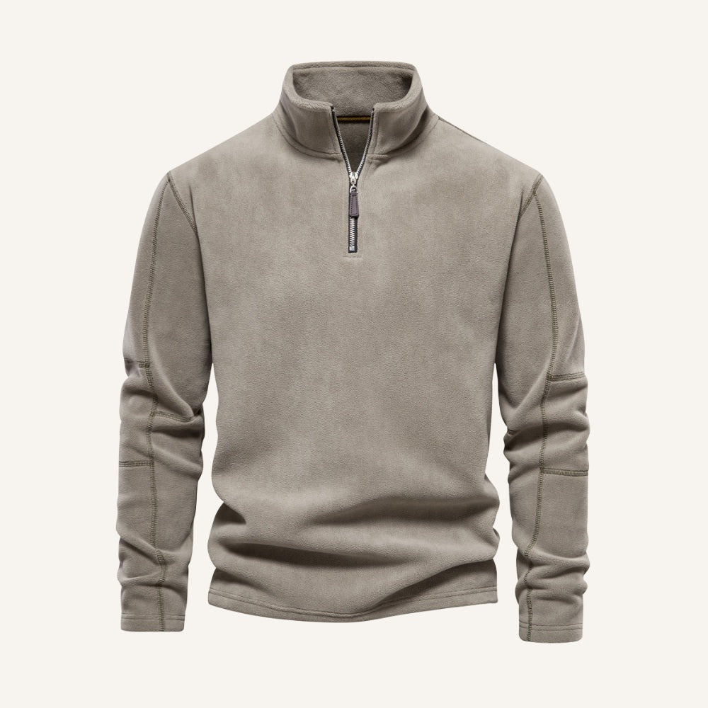 Pull Piemonte demi-zip pour homme