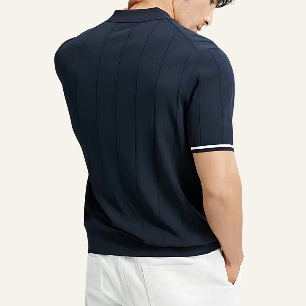 Polo Valence demi-zip pour homme
