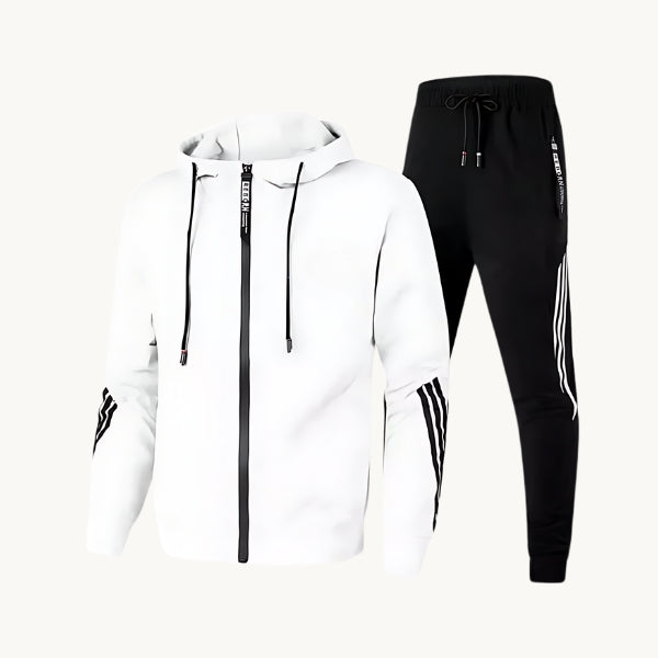 60% OFF | Zip-Up Men’s Active Set
