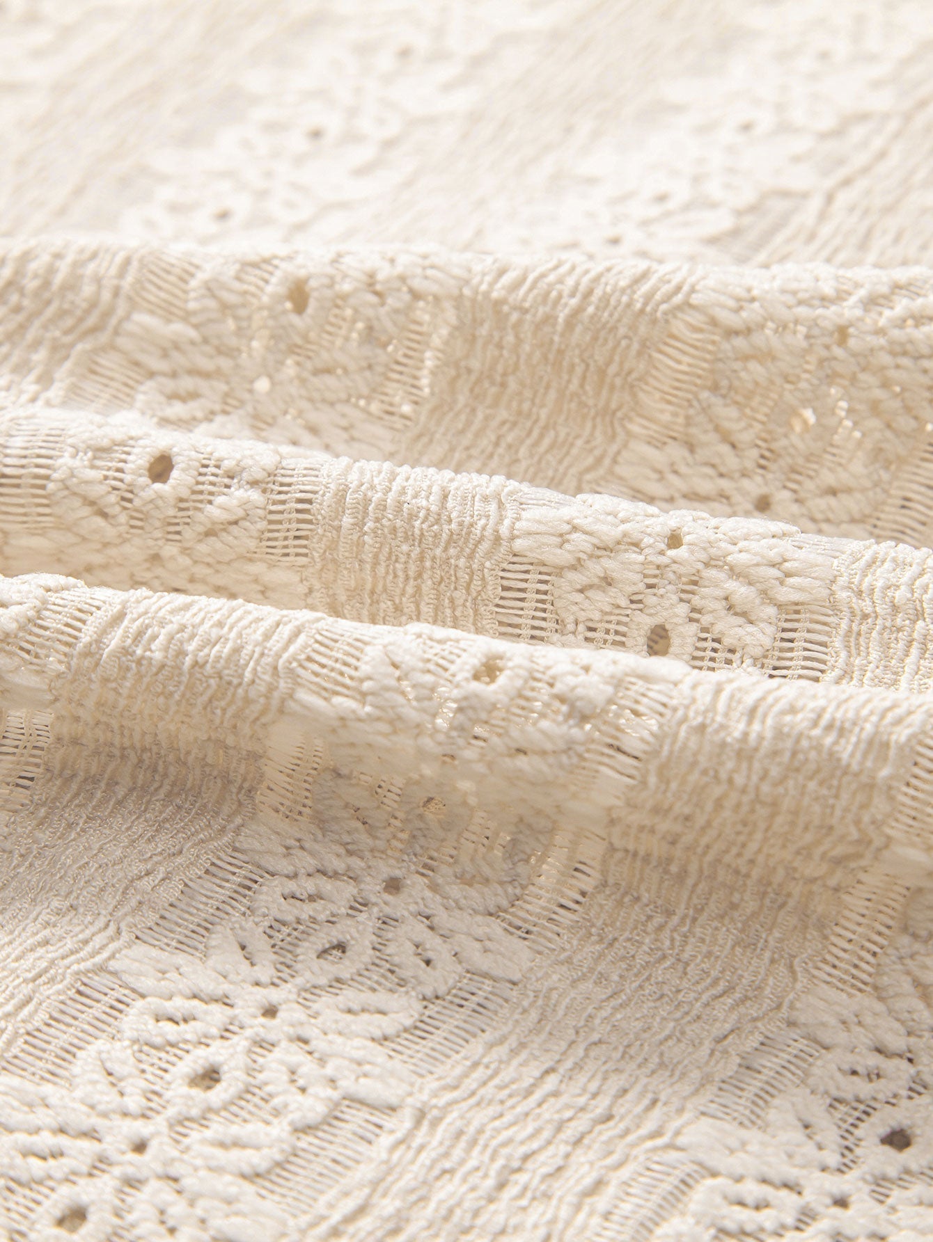 Floral Jacquard Textured Cuban Shirt & Straight Leg Linen Pants