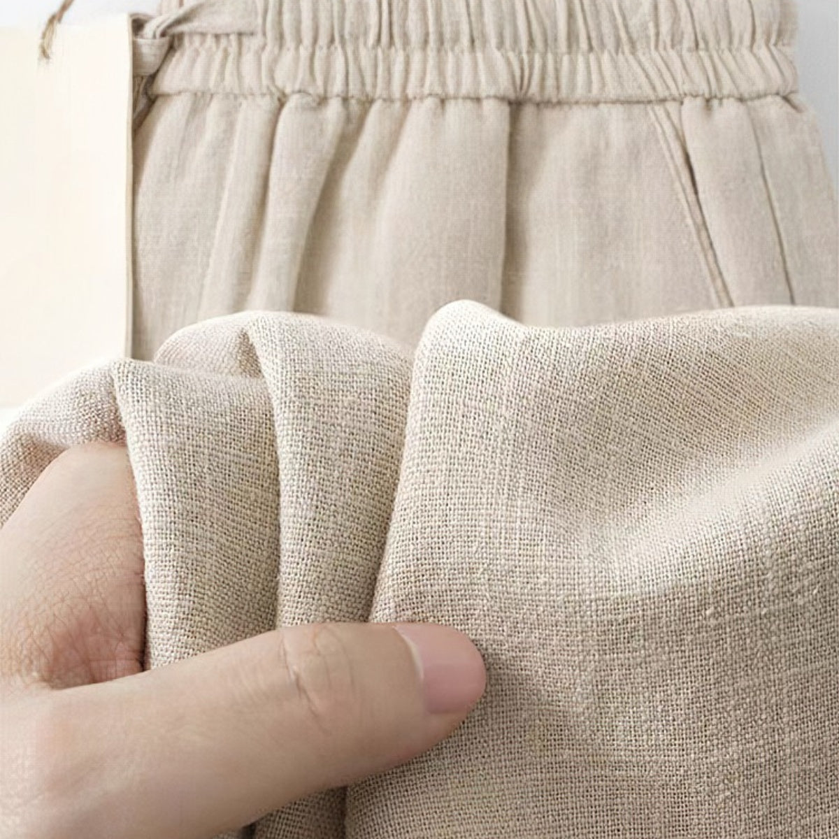 Pantalon Milford en lin pour homme