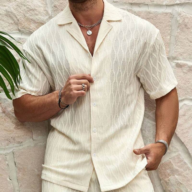 T-Shirt and Short Summer Outfit - Mykonos Set