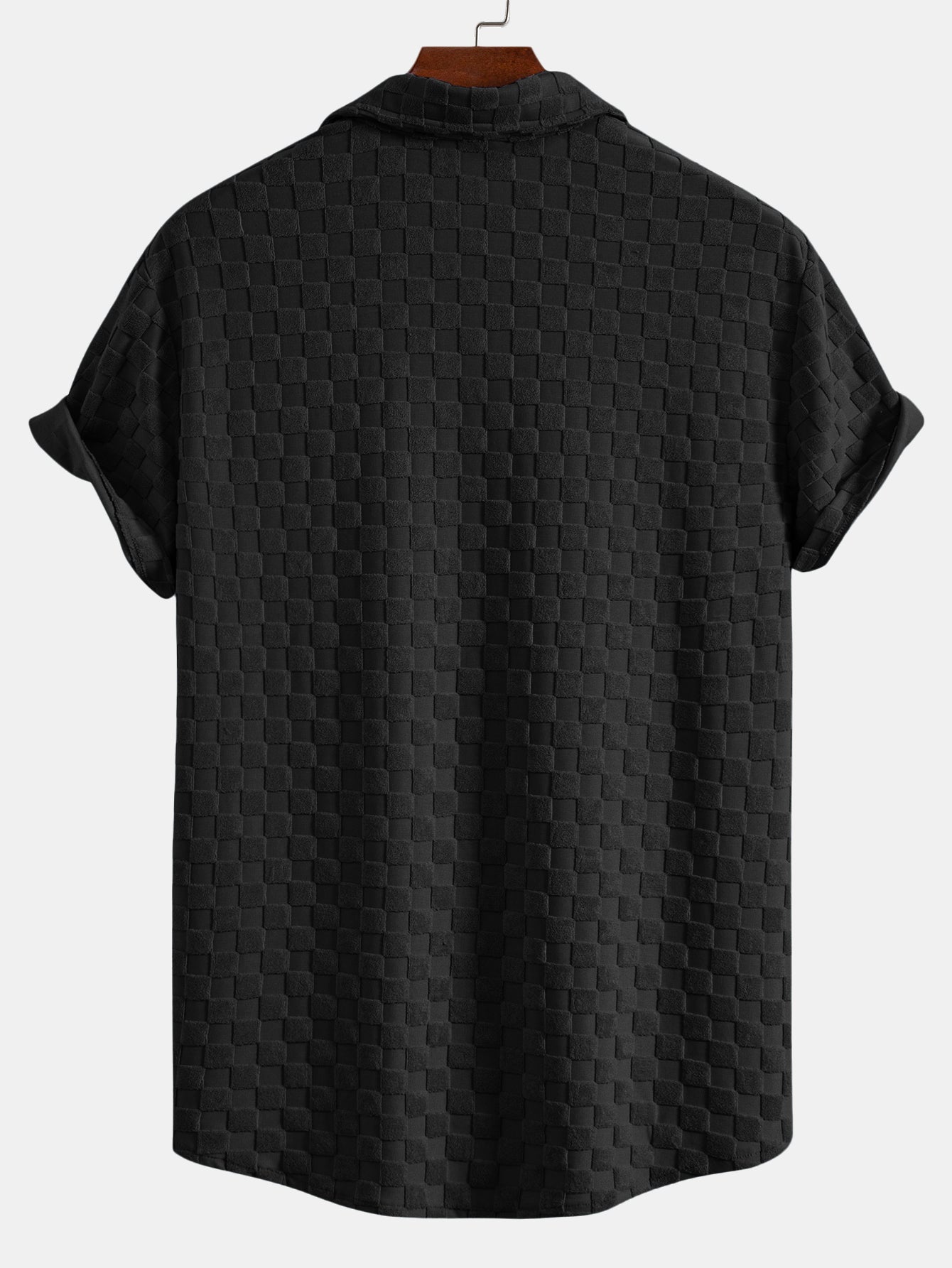 Checkerboard Terry Shirt & Shorts