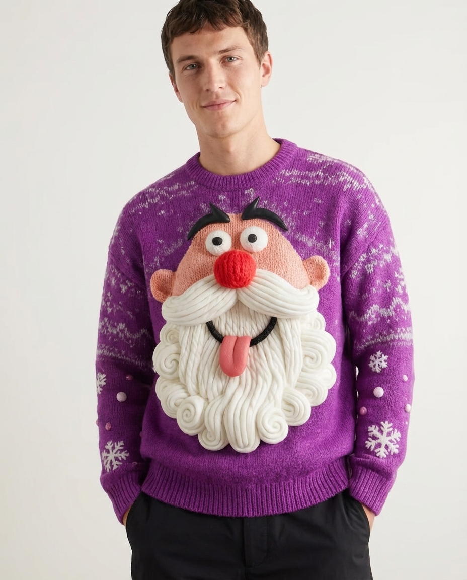 Pull de Noël 3D – Edition Limité - Homme