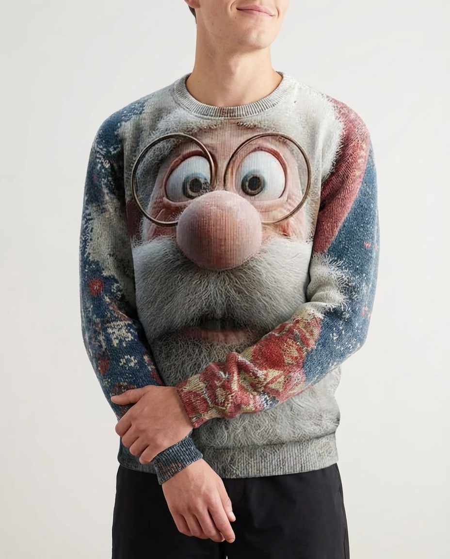 Pull de Noël 3D - Lunette – Edition Exclusive