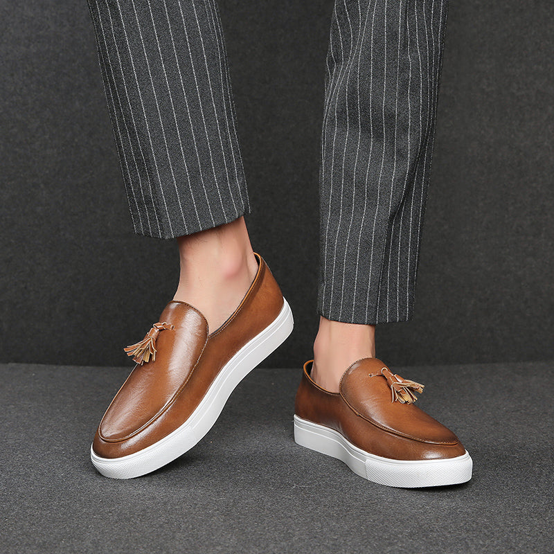 Mocassins Masson en cuir pour homme