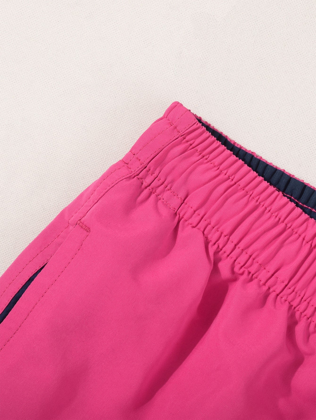 Regular Fit Good Life On Vacation Print Cotton T-Shirt & Contrast Waistband Swim Shorts