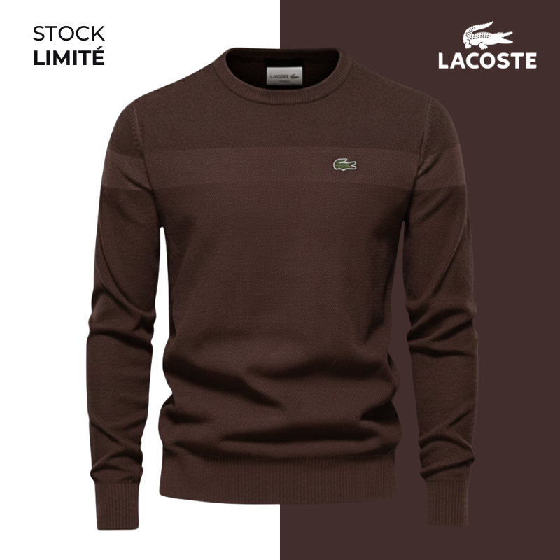 Lacoste - Pull Coton - Nouvelle Collection
