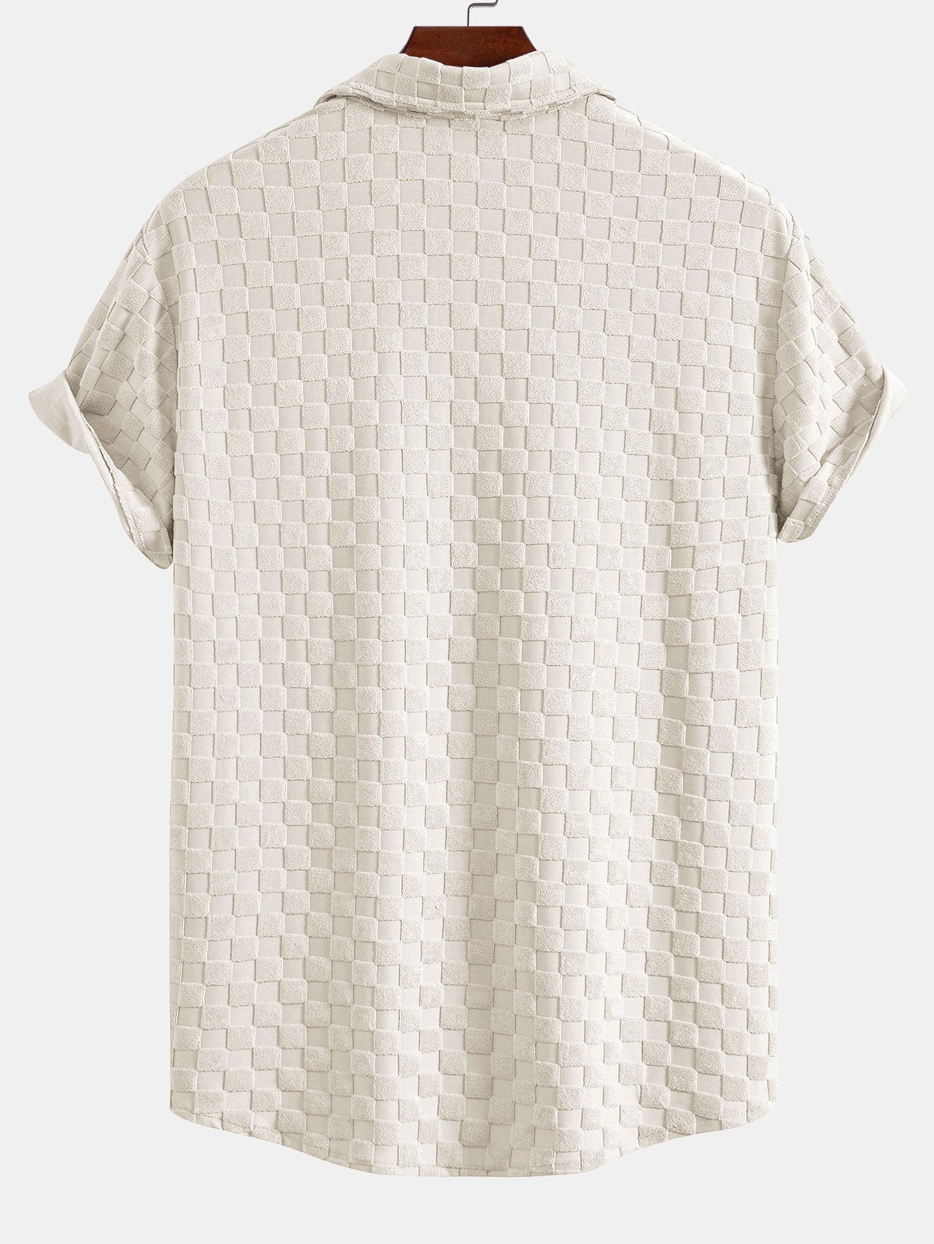 Checkerboard Terry Shirt & Shorts