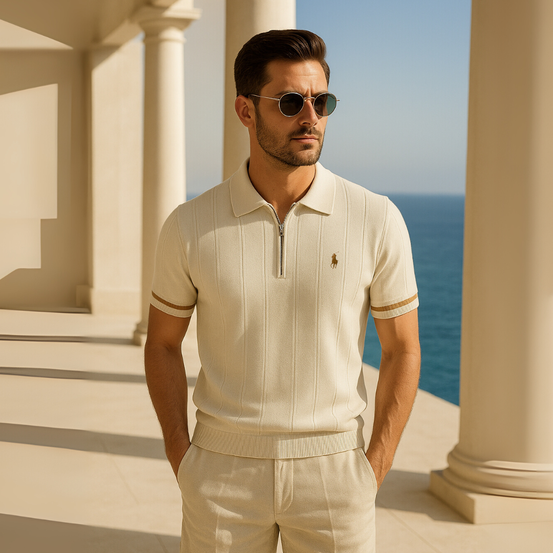 Premium Zip Polo