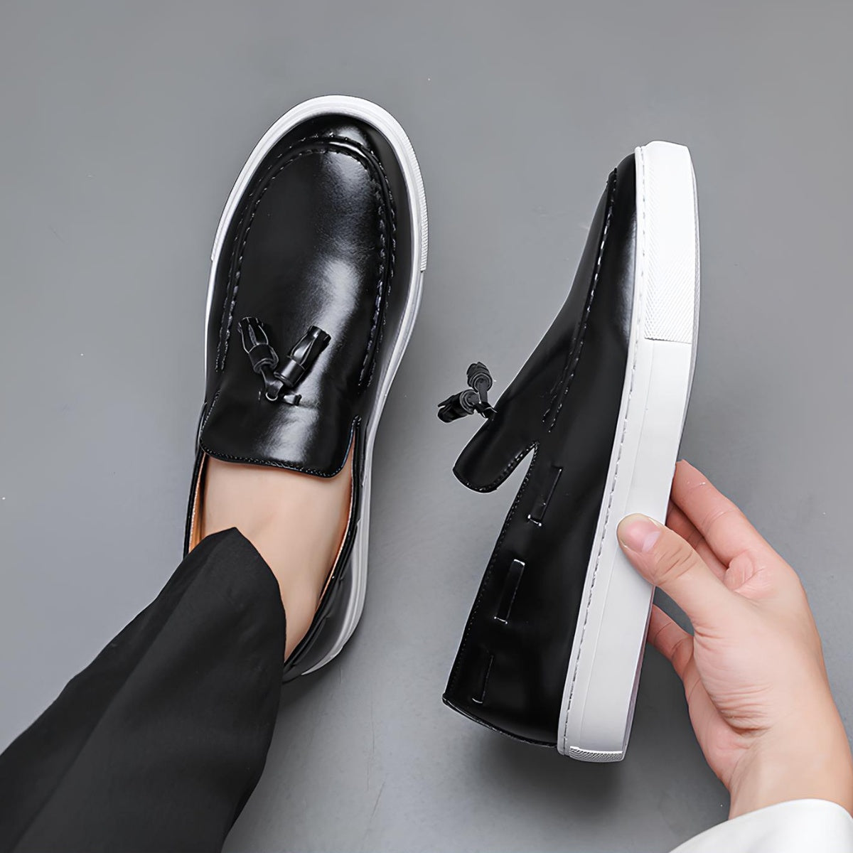 Mocassins Duque en cuir pour homme