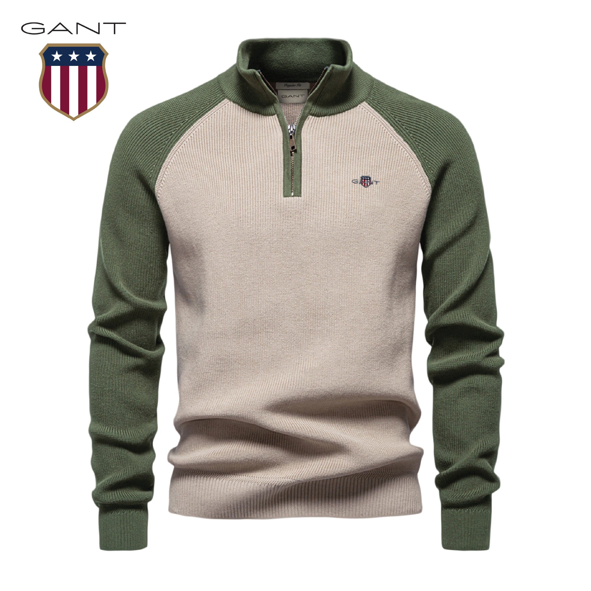 GANT - Pull Demi-Zip Signature