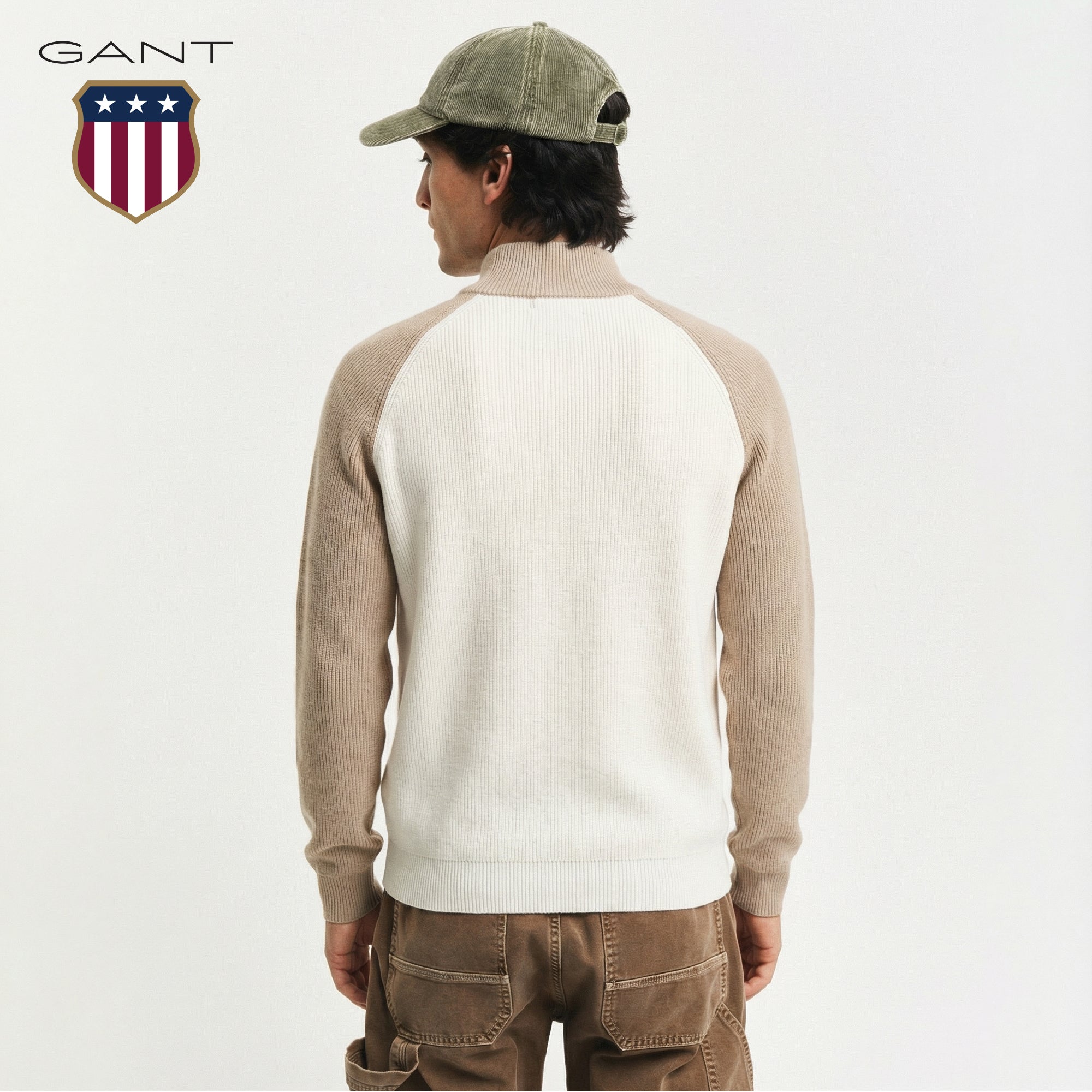 GANT - Pull Demi-Zip Signature