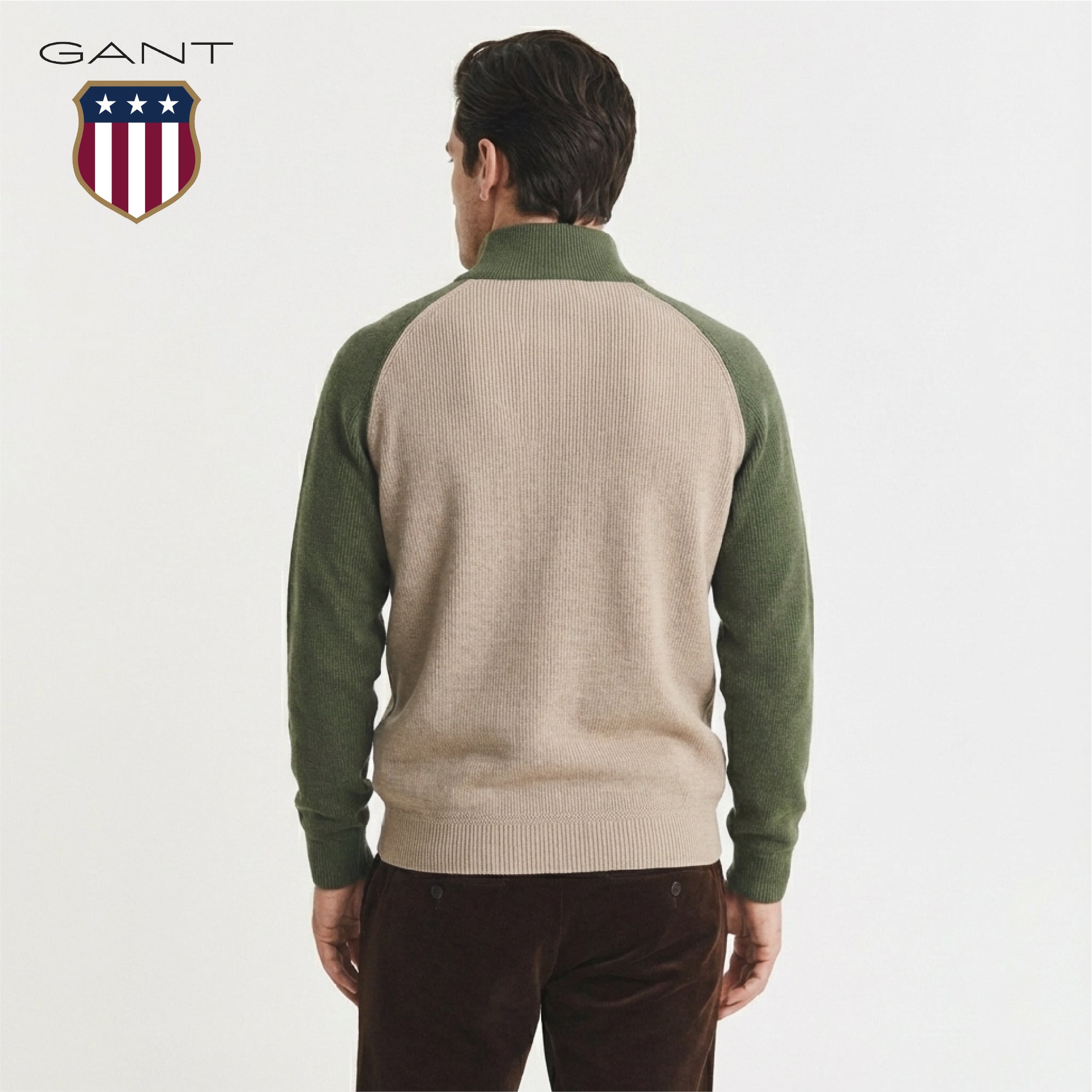 GANT - Pull Demi-Zip Signature
