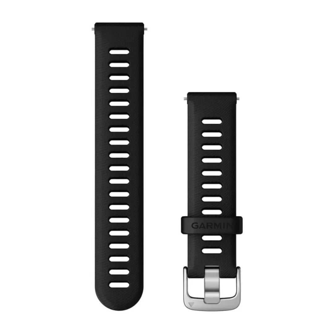 Garmin Quick Release silicone band 18mm, black, 010-11251-3E