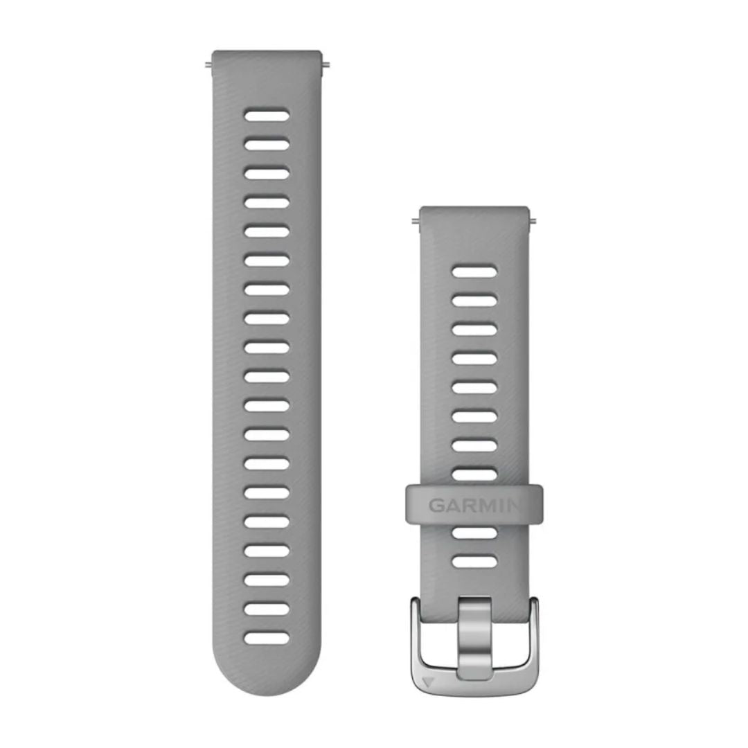 Garmin Quick Release silicone band 18mm, mist grey, 010-11251-3G
