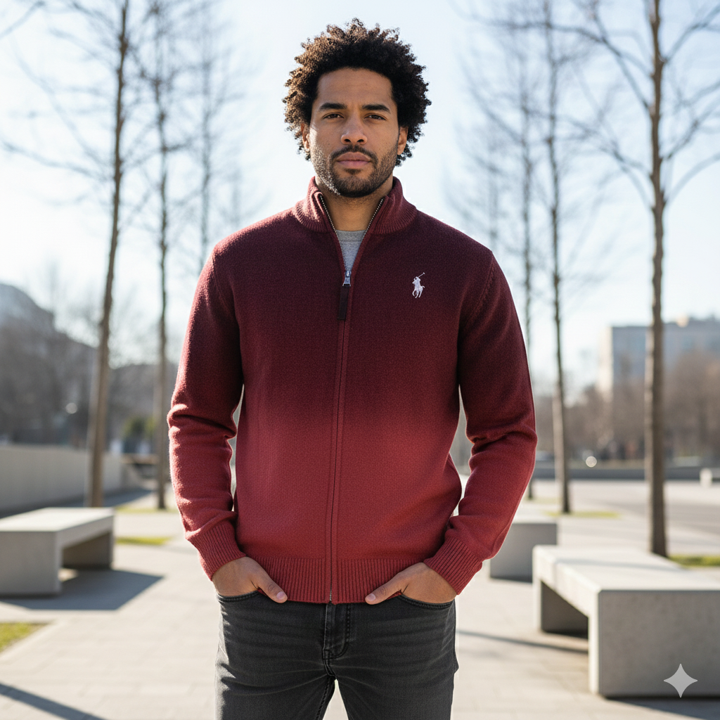 Rаⅼрh Ꮮаurеn - Pull Zippé - Homme