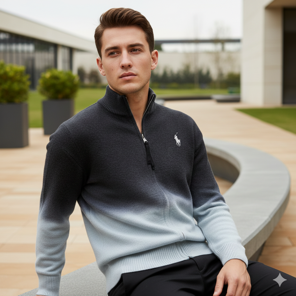 Rаⅼрh Ꮮаurеn - Pull Zippé - Homme